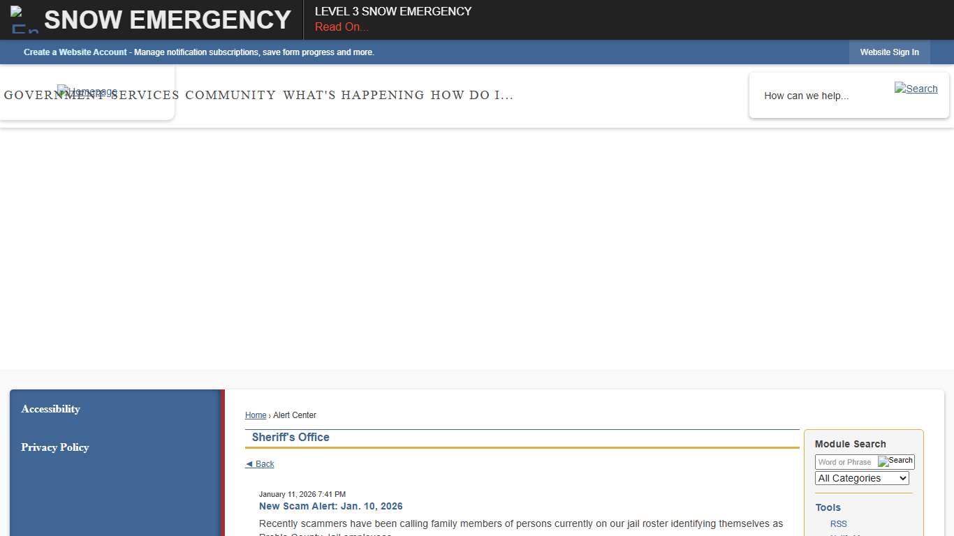 Alert Center • Preble County, OH • CivicEngage