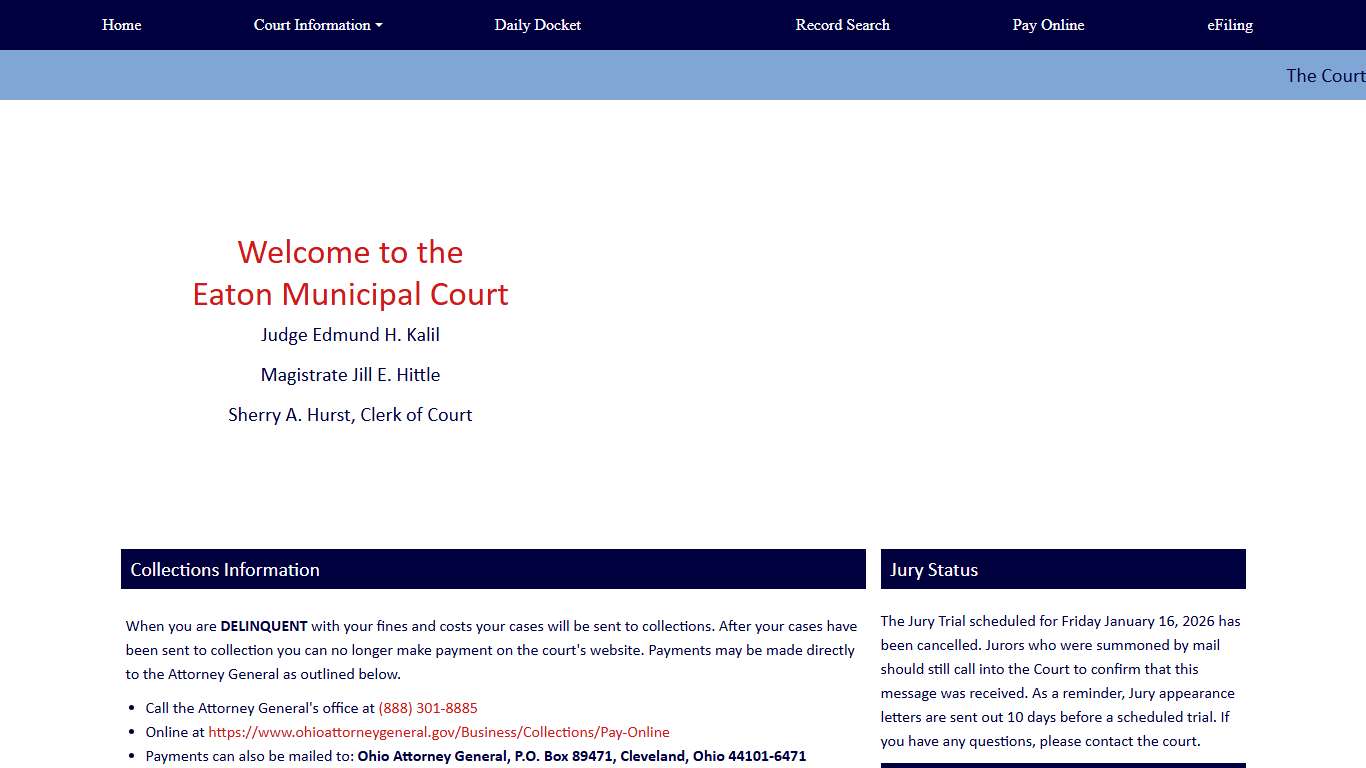 Eaton Municipal Court